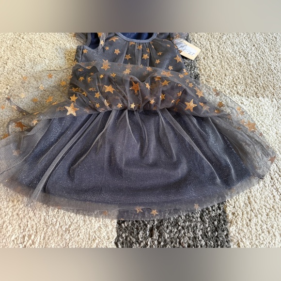 Hannah Banana Glitter Star Dress- NWT- 2T - Picture 3 of 6